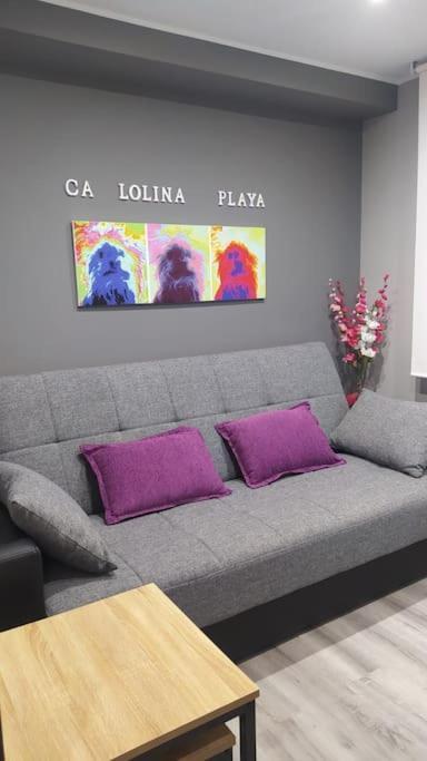 Ca Lolina Playa Apartment Gijon Luaran gambar